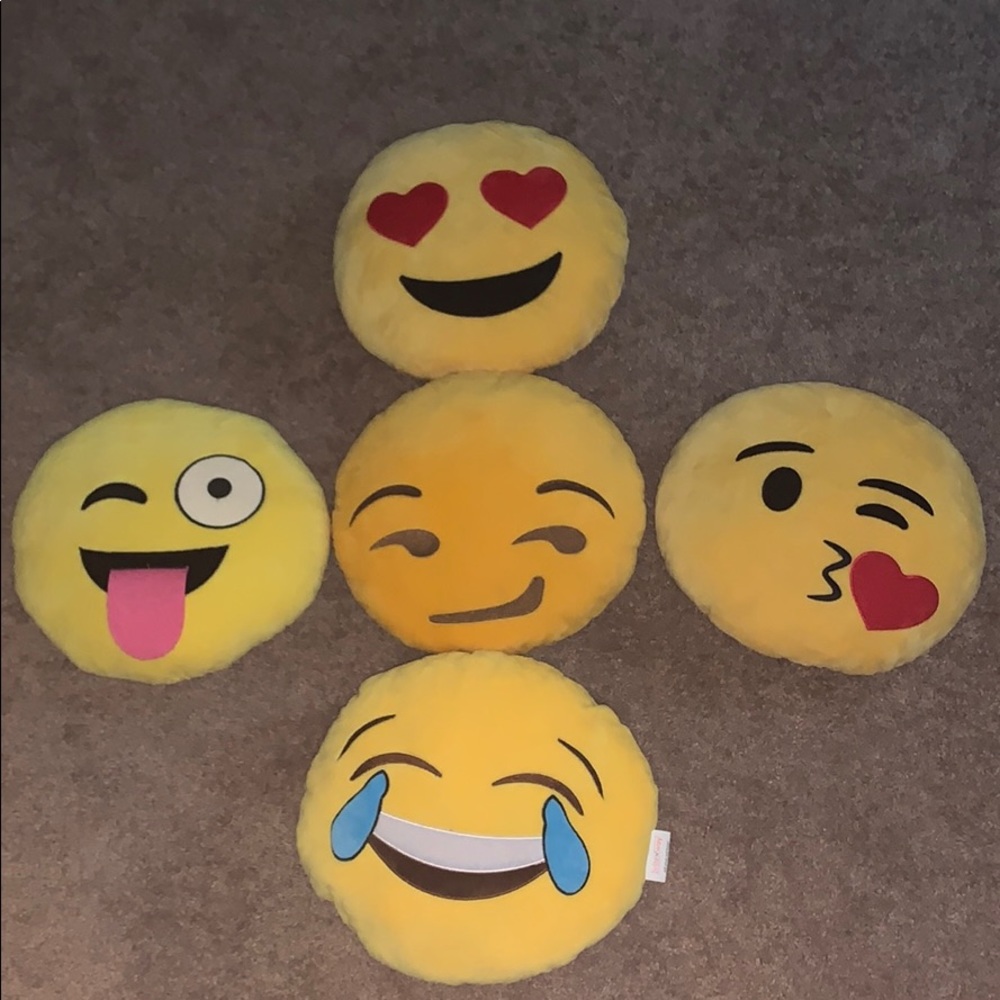 Emoji Pillow Bundle!!